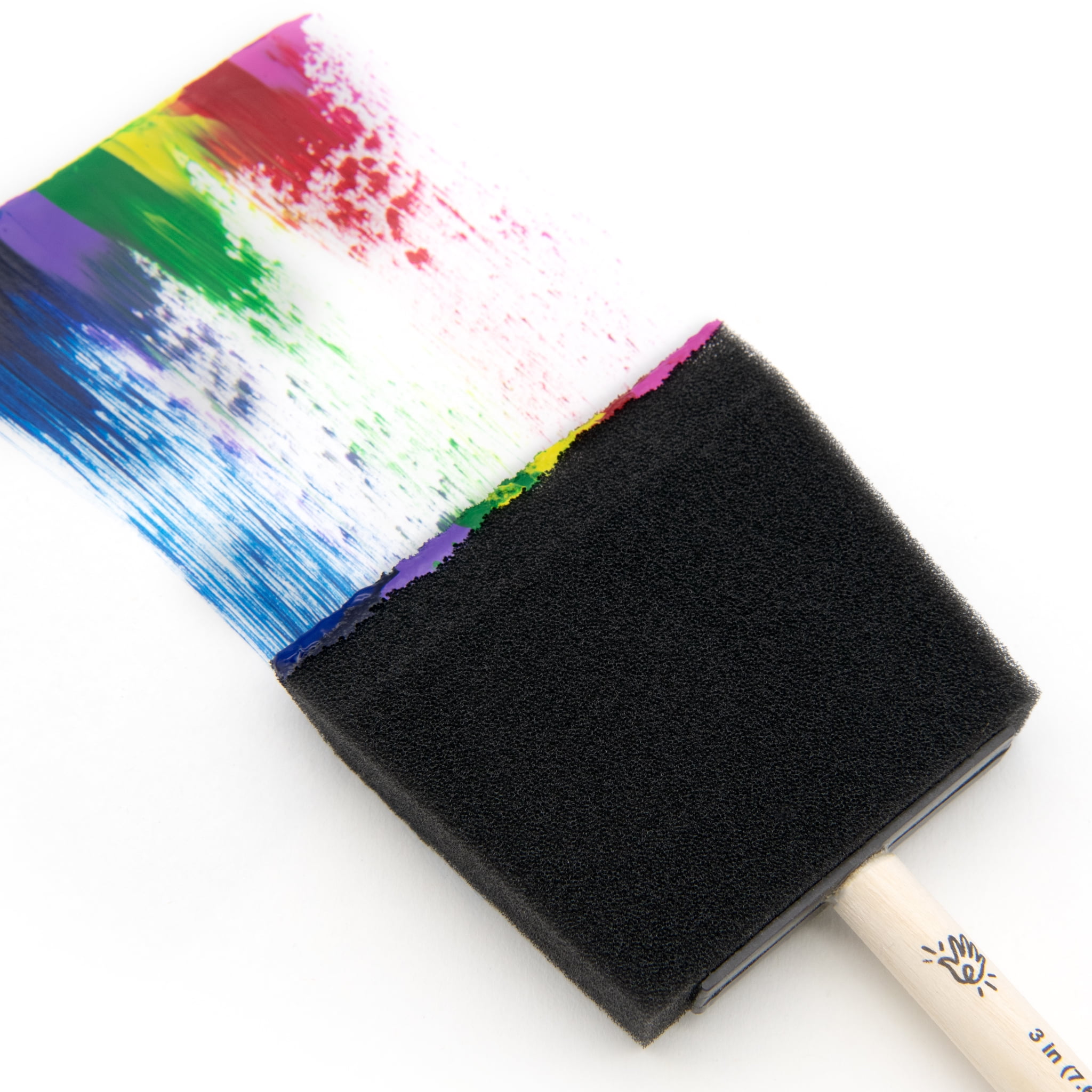 Hello Hobby - 3pc Craft Foam Brush Set, 2" and 3"