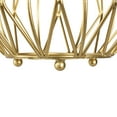 thumbnail image 5 of Northlight Basket Style Iron Pillar Candle Holder - 9.5" - Gold Finish, 5 of 6