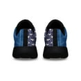 thumbnail image 4 of Louisiana Magnolia Flower Shoes Sneakers Black Size 9, 4 of 7