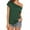 Green, variant on Blue Cute Tops for Women, Polyester Graphic Tee Dress, Short Sleeve T Shirts for Women, Trendy Tops for Women 2024, Solid Color Fashion Womens Clothing 2024, Solid Color Spring Tops for Women 2024