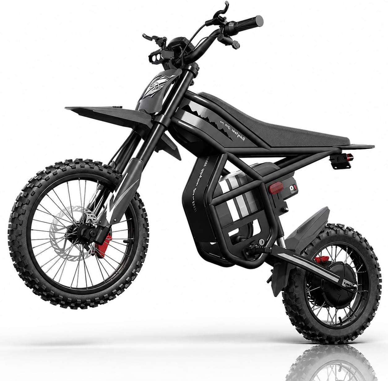 RidingTimes GT54 Pro 3000W Electric Dirt Bike for Adults, 60V 25Ah, 40+MPH Ebike with Off-Road Fat Tire, Hydraulic Suspension, UL2849