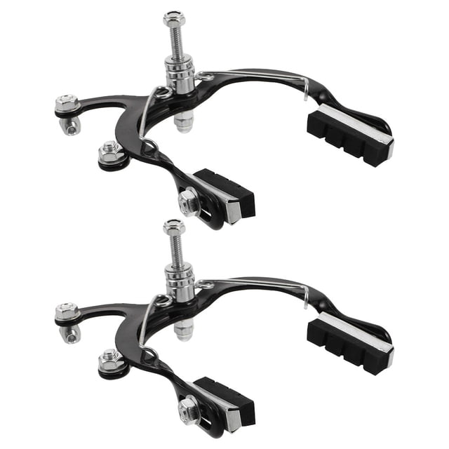 unbranded 2Ud Caliper Negro Para Urbano Con Plegable Y Fácil Instalación