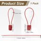 thumbnail image 3 of Uxcell 1-Pack Candado de Combinación, Aleación de Zinc 4 Dígitos 12 In Cable Candado de Equipaje Exterior Sin Llave [Rojo], 3 of 7