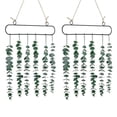 thumbnail image 1 of Decoración de eucalitto - decoración de vegetación artificial plantas colgantes falsas decoración de decoraciones de cumpleaños decoraci Soledad Verdor para colgar en la pared, 1 of 9