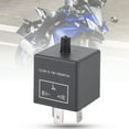 thumbnail image 4 of Flasher Relay Flash Relay Car Flash Relay Car Flasher Relay Led Flash Relay CF14KT Universal 3 Pins 12.8V 0.1W-150W Adjustable LED Turn Light Flasher Flash Relay For Car, 4 of 8