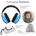 thumbnail image 2 of YWC-Baby Ear Protection Noise Cancelling Headphones by , Ear Muffs for Infants & Newborns Noise Reduction Include Travel Wipes Cover and Bag - Shower Gift Set, 2 of 4