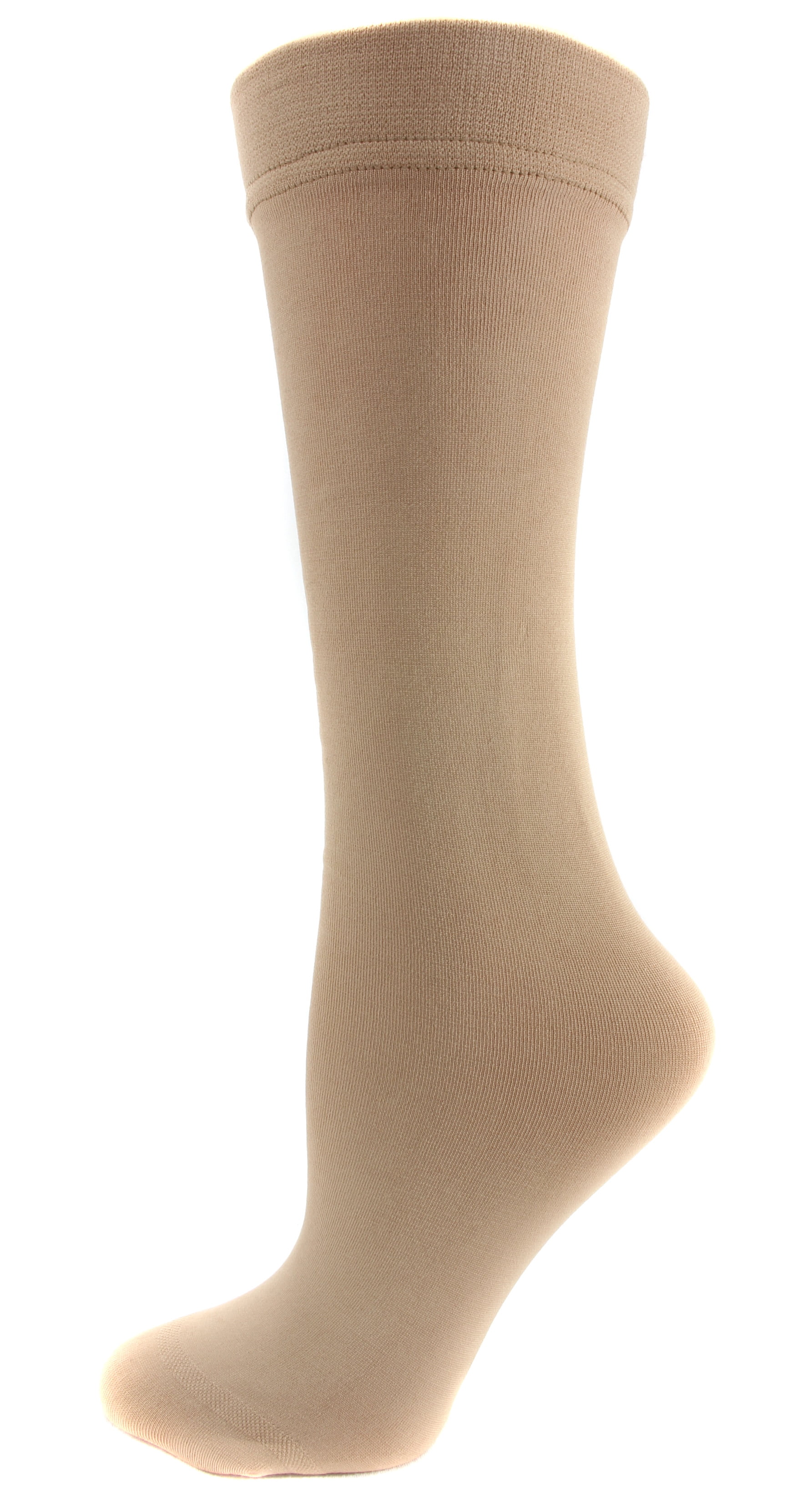 6 Pairs Womens Opaque Plush Fleece Lined Trouser Socks Knee High Stocking