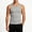 A Gray, variant on Compression Shirt Men Men's Compression Tank Sleeveless Casual Fitness Sports Running Men's Crew Neck Patchwork Ribbed Knit Ribbed Sleeveless Jacket Solid Color Top White M