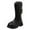 Black, variant on Kids Knee High Boots for Girls Suede Leather Tall Boots Fashion Winter Boots Side Zipper Horse Riding Boots Kids (Toddler/Little Kid/Big Kid),Size 2.5