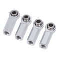 thumbnail image 1 of RC Car Metal Ball Joint, 4PCS Alloy 7.0mm Diameter M4 Thread Straight Link Rod End, Clockwise Thread Tie Rod End Ball  Holder Link, Link Linkage Rod End for 1/10 Model Car, 1 of 7
