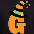 thumbnail image 3 of CafePress - Halloween Letter G Witch Monogram Hoodie (Dark) - Pullover Hoodie, Classic, Comfortable Hooded Sweatshirt, 3 of 4