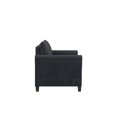 thumbnail image 4 of LifeStyle Solutions Fallon Loveseat in Gray Microfiber Upholstery, 4 of 14