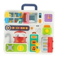 thumbnail image 2 of Tablero ocupado de madera Juego de cocina Desarrollar habilidades básicas Aprendizaje temprano Juguete educativo Juego de rol Juguete para niños peque, 2 of 8