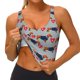 thumbnail image 3 of Fotbe Dachshund Dog Heart Sujetador Deportivo Largo sin Aros para Mujer con Almohadillas y Soporte Medio, Transpirable y Absorbente, Camiseta Tipo Chaleco o Tank Top-Medium, 3 of 8