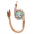 thumbnail image 1 of Festival Navidad casa de ilustracion Cable de carga telescópico múltiples USB tres en uno, 1 of 3