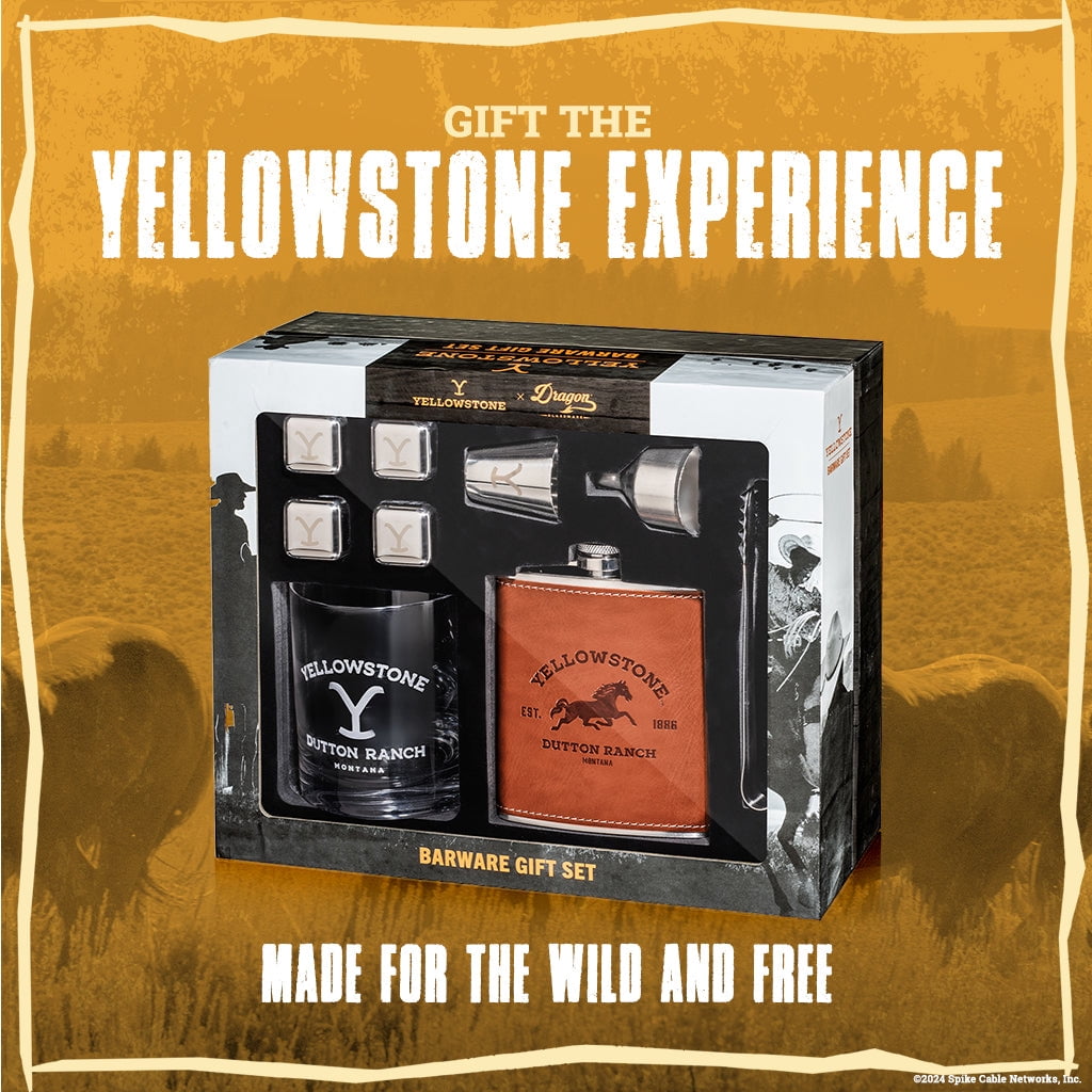 Dragon Glassware Yellowstone Barware Set - Thumbnail 3