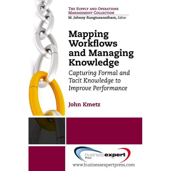 Supply and Operations Management Collect Mapping Workflows and Managing Knowledge: Capturing Formal andTacit Knowledge to ImprovePerformance, (Paperback)