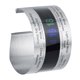 thumbnail image 1 of Termómetro para botella de video, pulsera lcd de acero con sensor de temperatura para vinos, adecuado para la mayoría de los vinos con temperaturas sugeridas, 1 of 7