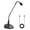 USB Version, variant on BOYA 18" Desktop Gooseneck Condenser Microphone, XLR Cardioid Podium Mic Powered by AAA Batteries or 48V Phantom Power for Conferences, Lectures, Speeches and Church Audio Systems