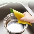 thumbnail image 4 of Hxlamzoo Multi-Purpose Fiber Cleaning Cloth for Kitchen, Bathroom & Dining Table | Super Absorbent & Durable Decontamination Cloth, 4 of 7