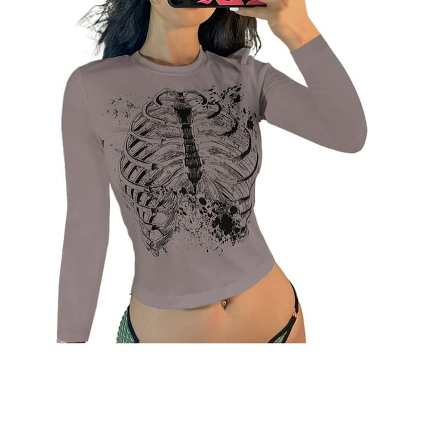y2k graphic long sleeve
