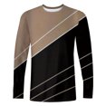 thumbnail image 4 of Men's T Shirt O-Neck Clothing Apparel Outdoor Long Sleeve Print Fashion Designer Vintage3XL, 4 of 4