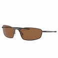 thumbnail image 2 of Oakley Mens Oo4141 Whisker Oval Sunglasses Tungsten/Prizm Tungsten Polarized 60 Millimeters, 2 of 2