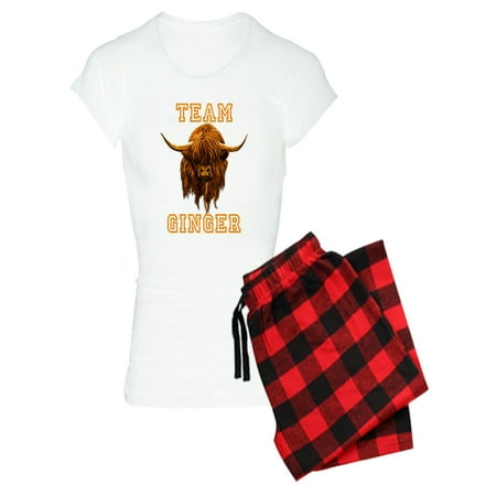 

CafePress - Team Ginger Scottish Highla - Women s Light Pajamas
