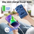 thumbnail image 3 of Soporte para teléfono móvil Gifts JTEMAN con altavoz Bluetooth de 5000 mAh, 3 of 8