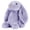 Purple, variant on Easter Bunny Plush Toy - Fluffy Long-Ear Bunny Stuffed Animals, Easter Basket Stuffers & Easter Decorations for Spring, Soft & Huggable Rabits Plushies, Birthaday Easter Gifts (Beige)