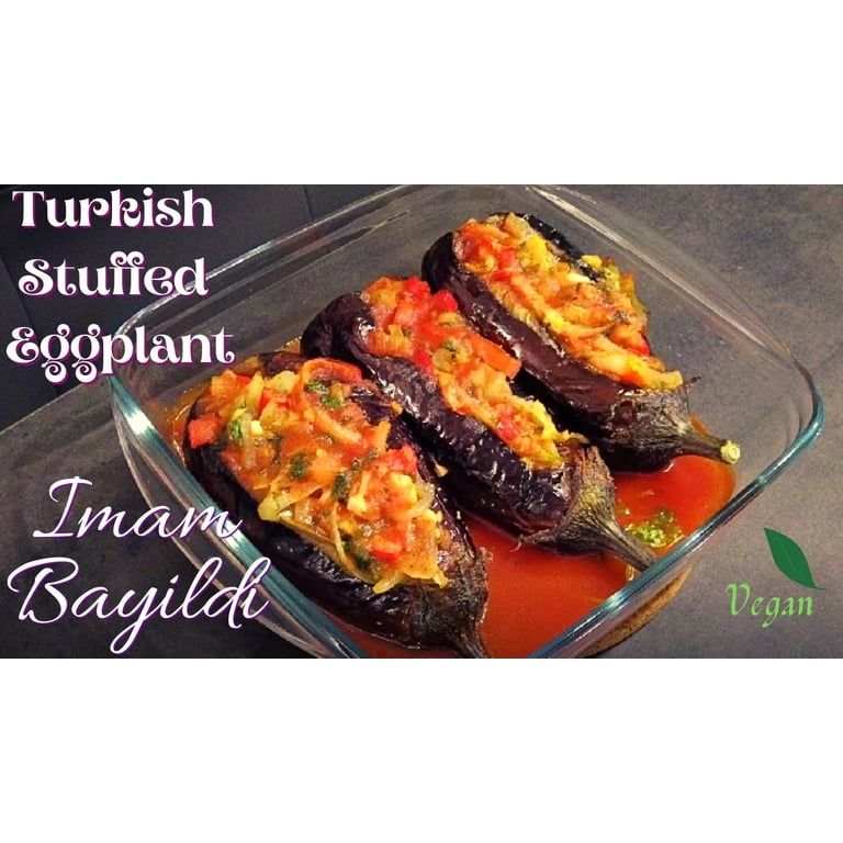 Zergut Imam Bayeldi Eggplant Appetizer 2 Glass Jars 19oz/540g