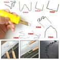 thumbnail image 6 of 800Pcs Automotive Plastic Repair Welding Nail Standard Pre Cut Wave Staples Bumper Bodywork Repairs Machine Welding Hot Stapler Fangkenuo, 6 of 8