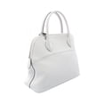 thumbnail image 2 of Pre-Owned Hermes Hermès Bolide 31 handbag in Taurillon Clemence leather, blue. (Good), 2 of 10