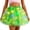 A-Green756, variant on XIAONU Light-Up Blue Tulle Tutu Skirt For Women Flared Layered Mini Skirt Vibrant Playful Festival Skirts