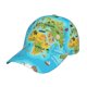 thumbnail image 1 of Balery World Map With Animals Landmarks Gorra de béisbol de tamaño ajustable para correr, entrenar y actividades al aire libre. Gorra de papá para todas las estaciones., 1 of 6