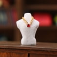 thumbnail image 5 of 1/12 Scale Jewelry Stand Model with Detachable Necklace for Miniature Cabinet Craft Scenes, 5 of 8