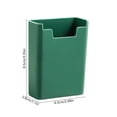 thumbnail image 3 of Magnetic Pen Holder, Whiteboard Marker Storage Container, Wall-Mounted Large-Capacity Organizer for Office, Home, 1-Pack, 3 of 6