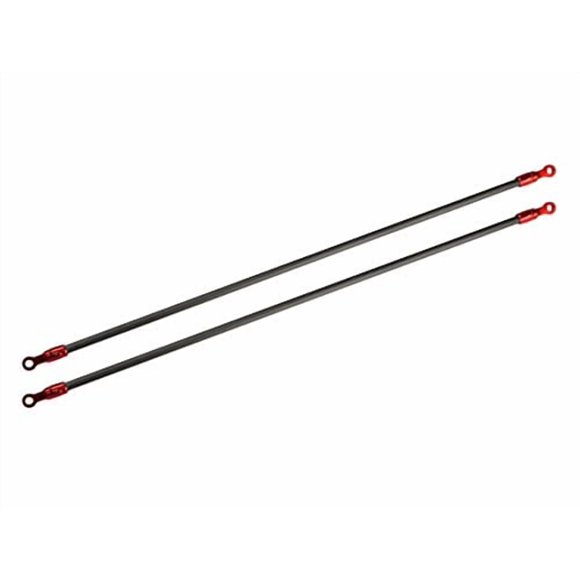 Microheli Ensemble de Support de Queue en Carbone (Rouge) - WLTOYS V950