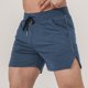 thumbnail image 1 of pstuiky Hombres bajos, Pantalones cortos deportivos casuales de fitness para hombre, transpirables, de malla, para correr y entrenar Pantalones cortos de golf, 1 of 3