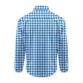 thumbnail image 4 of Hvogkswy Button Up Shirt Men Fashion Printed Lapel Long Sleeve Shirts Loose Comfy Casual Shirts S-3XL, 4 of 5