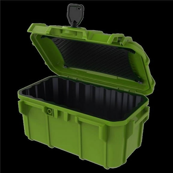 Seahorse SE58,GR 9.5 x 5.8 x 4.7 in. Protective Micro Case with Padded Liner, Green