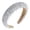 Silver, variant on Pearl Rhinestone Headband Elegant Hair Accessory For Party Wedding Celebrations Daily Wear, Grey