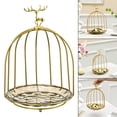 thumbnail image 7 of Creative Snack Cake Stand Cosmetic Rack Jewelry Trinket Tray for Brithday Kitchen , Coffee, 7 of 7