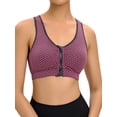 thumbnail image 5 of DODOING Sports Bra for Women, Sexy Cutout Crop Workout Tops for Women with Removable Padded Cups Training Yoga Active Bra, 5 of 8