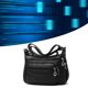 thumbnail image 5 of Bolso de un solo hombro de piel sintética con varios bolsillos, bolso cruzado de gran capacidad para mujer, bolso de un solo hombro de piel suave, tamaño único, 5 of 15