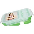 thumbnail image 5 of Green Eco Silicone Collapsible Create Your Own 4" x 6" Photo Lunch Box, 5 of 5