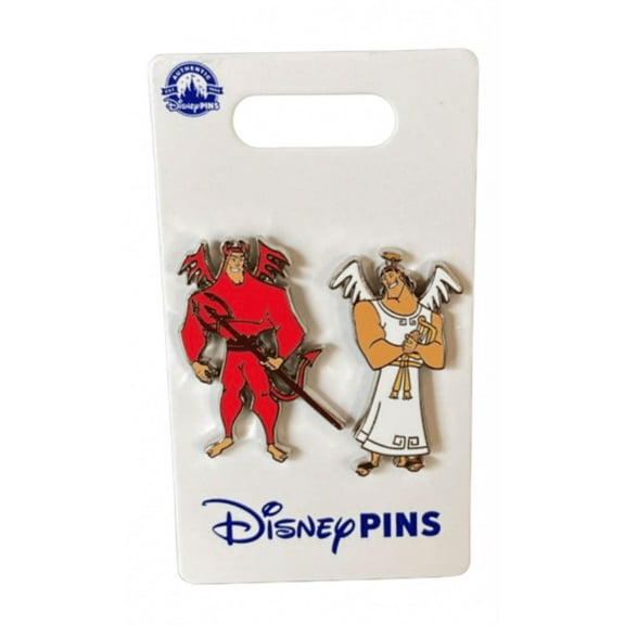 Disney Parks Kronk Angel & Devil Set Pin New With Card