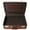 Brown, variant on Homestock Seaside Style Large Expandable Faux Leather Attach Case Executive Business Case Featuring Ample Storage And Distinctive Matte Finish, 17.75" L X 12.88" H X 5.5" W-Color:Black