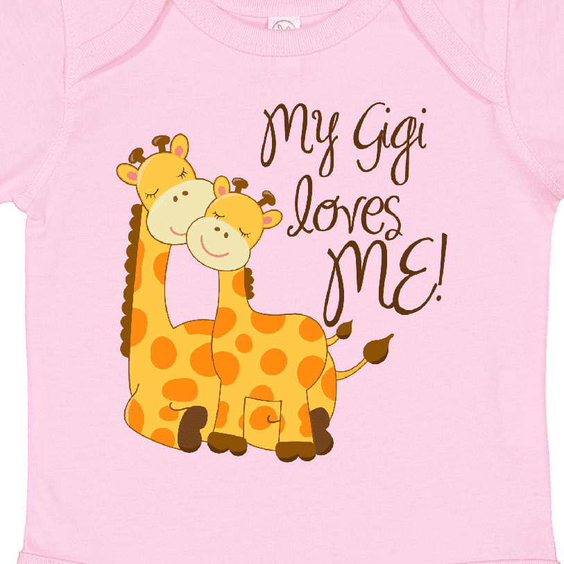 Inktastic My Gigi Loves Me Boys or Girls Baby Bodysuit