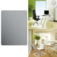 thumbnail image 1 of Tapis de Chaise Rectangulaire en PVC Poli Terne 90x120x0.2cm Protection Tapis de Sol, 1 of 2